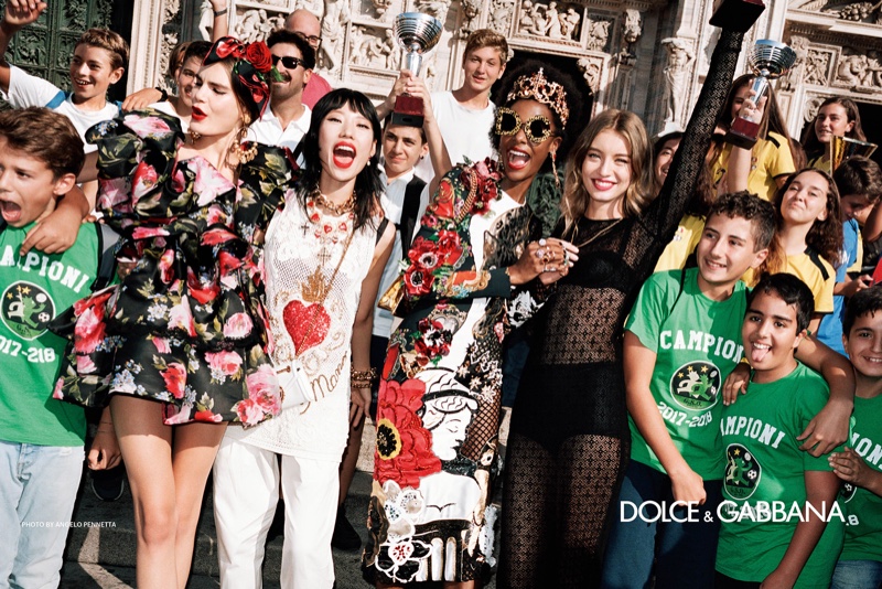 An image from the Dolce & Gabbana spring 2019 advertising campaign. Photo: Angelo Pennetta