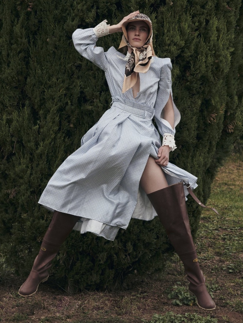 Emily Baker Marie Claire Italy Cover 2019 Fashion Editorial