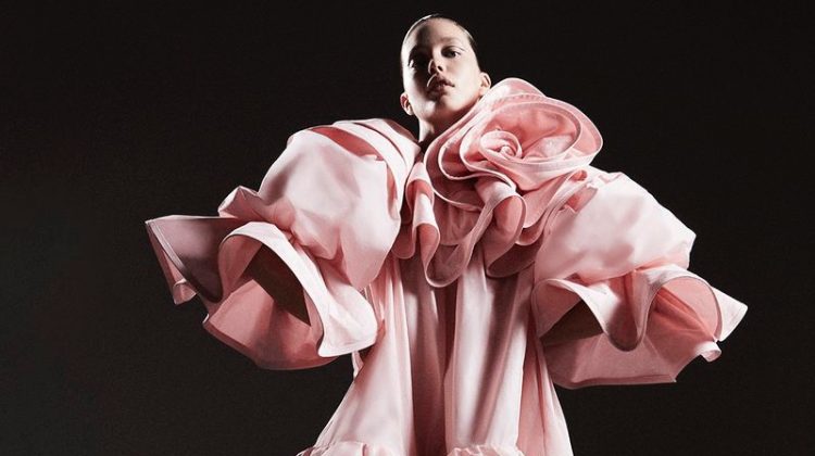 Emily DiDonato Models Fashion Forward Looks for Vogue Arabia