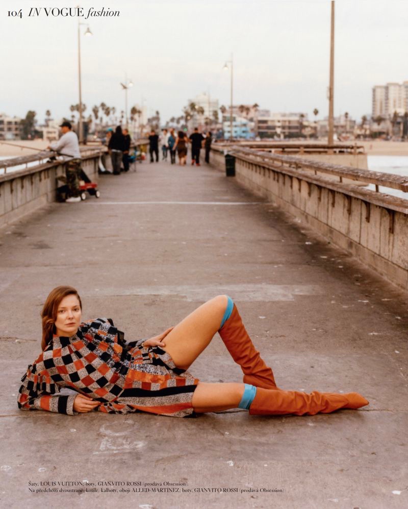 Eniko Mihalik Goes Fishing for Vogue Czech