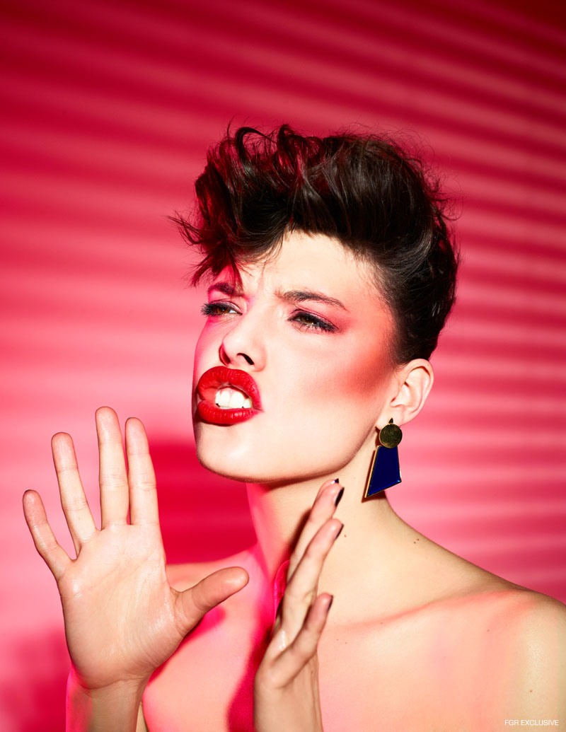 Colette Malouf Reflection Geo Ear Jackets, Alexis Bittar Crystal Encrusted Tulip Ring and Colette Malouf Gemology Marine Cuff. Photo: Enrique Vega