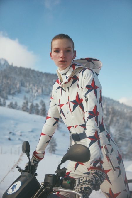 Eva Klimkova Models Winter Ski Style for ELLE Turkey Eva Klimkova Models Winter Ski Style for ELLE Turkey