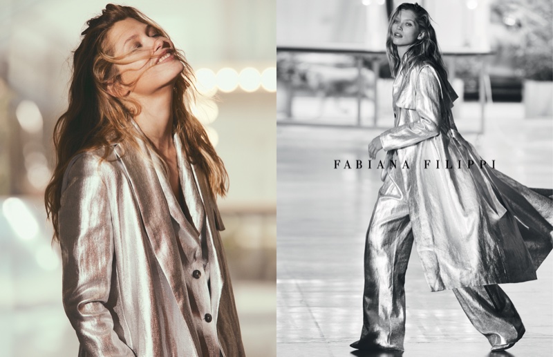 Model Hana Jirickova appears in spring-summer 2019 campaign