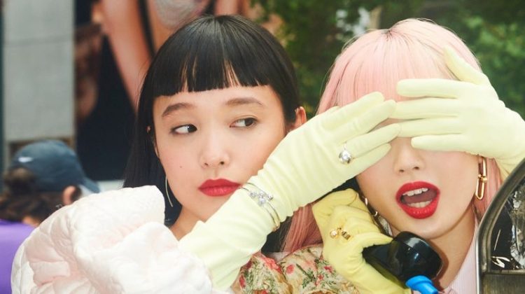 Fernanda Ly & Yuka Mannami Are NYC Girls for Vogue Japan