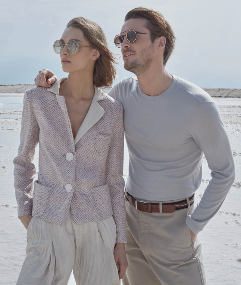 An image from the Giorgio Armani spring 2019 advertising campaign