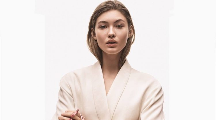 Grace Elizabeth stars in Giuseppe Zanotti spring-summer 2019 campaign