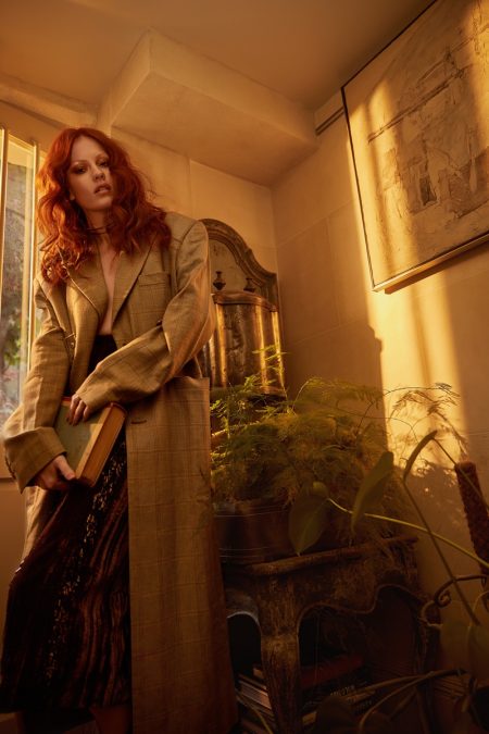 Grace Cairns Models Eclectic Ensembles in L'Officiel Lithuania Grace Cairns Models Eclectic Ensembles in L'Officiel Lithuania