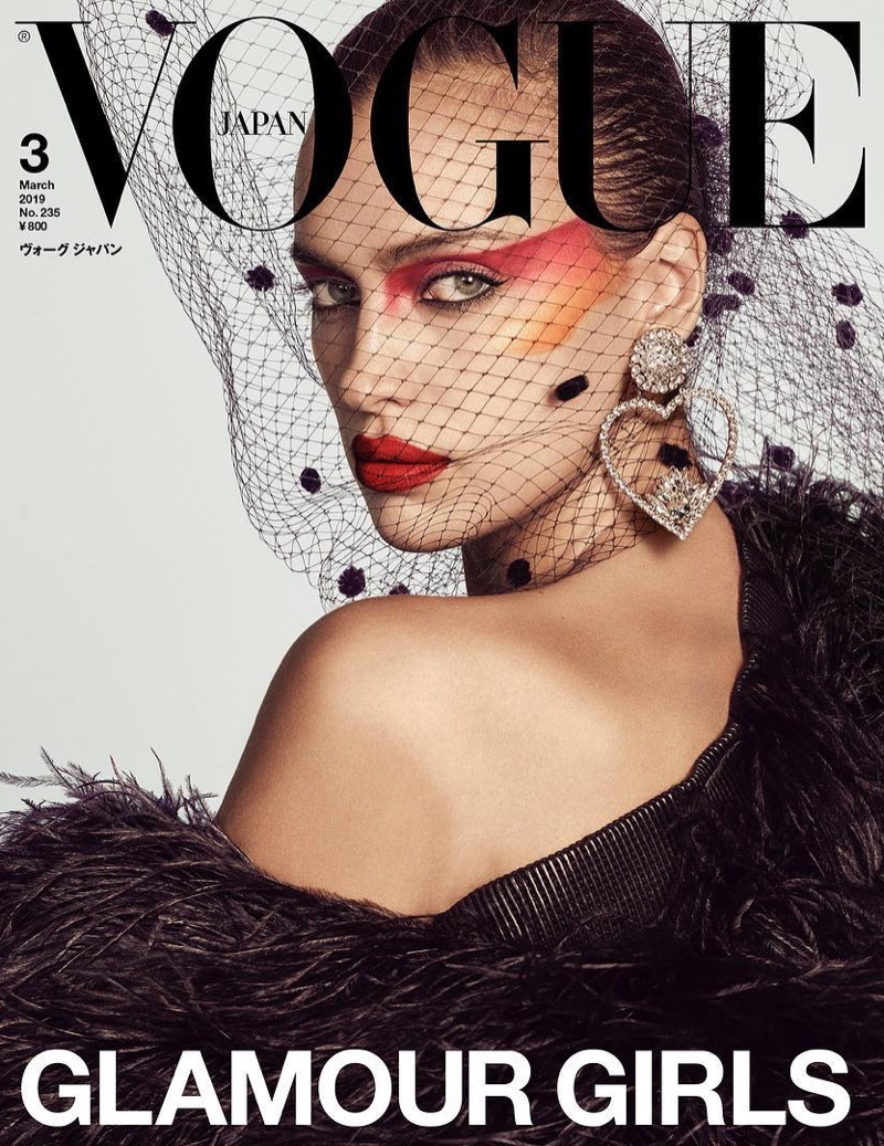 Irina Shayk on Vogue Japan March 2019 Cover