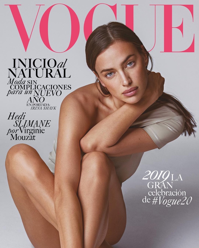 Irina Shayk on Vogue Mexico January 2019 Cover