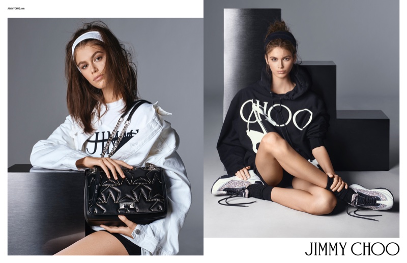 Kaia Gerber stars in Jimmy Choo spring-summer 2019 campaign