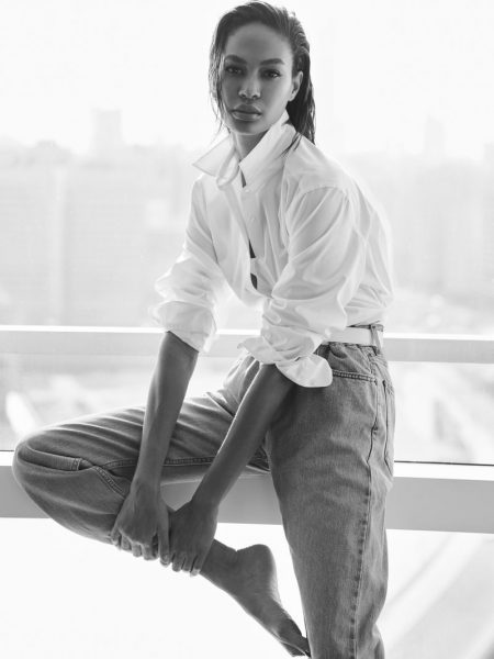Joan Smalls Wears Pared Down Style for Emirates Woman Joan Smalls Wears Pared Down Style for Emirates Woman