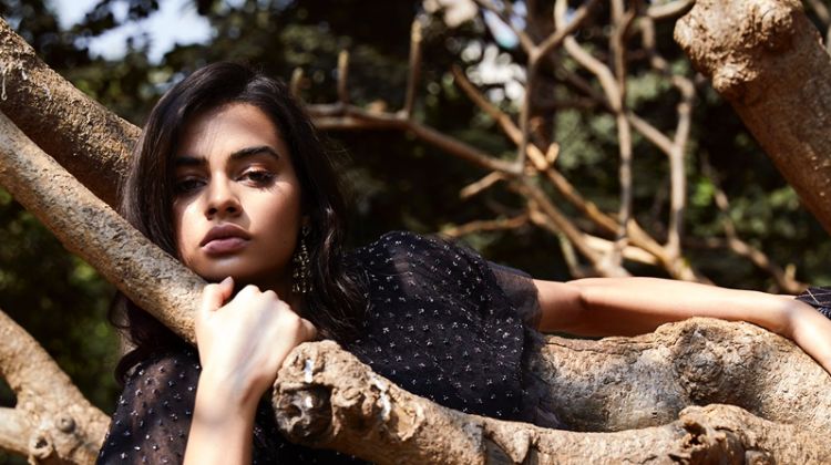 Kiyara Sandhu Poses Outdoors for Grazia India