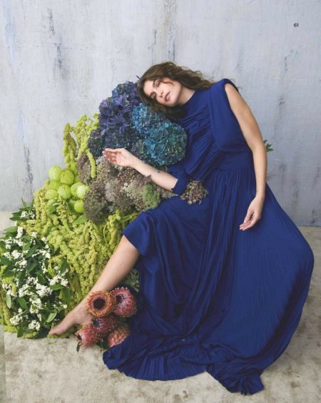 Laetitia Casta Poses in Dreamy Dresses for Marie Claire France Laetitia Casta Poses in Dreamy Dresses for Marie Claire France