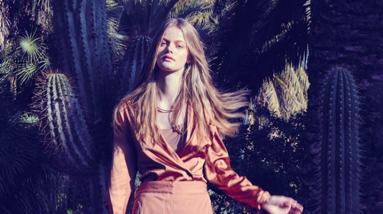 Laura Rose Embraces Neutral Shades for ELLE Vietnam