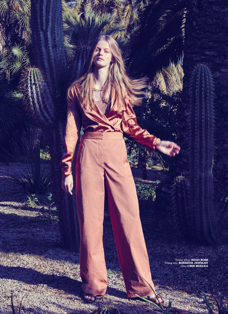 Laura Rose Embraces Neutral Shades for ELLE Vietnam | Fashion Gone ...