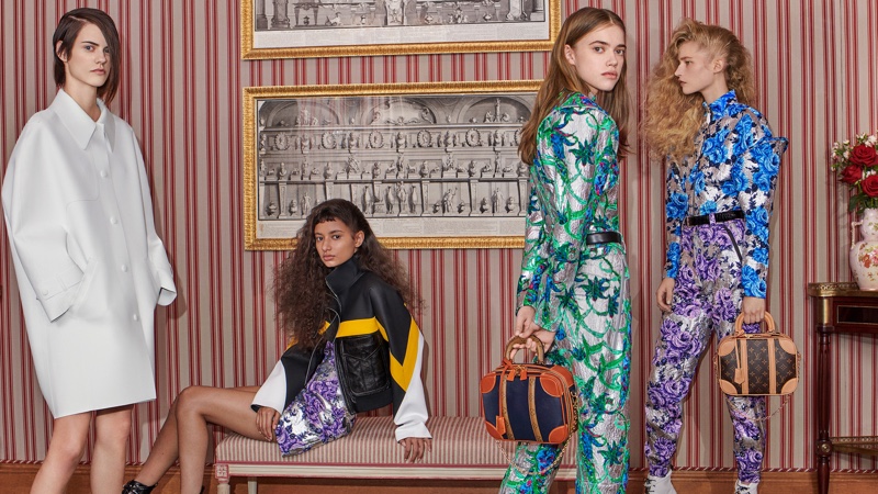 An image from the Louis Vuitton spring 2019 advertising campaign
