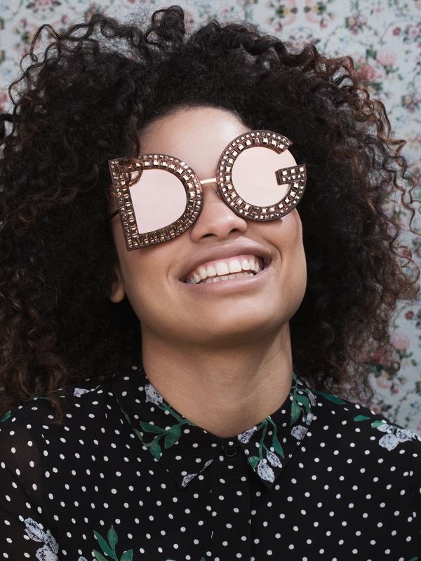 Dolce & Gabbana DG Crystals Embellished Sunglasses $1,286