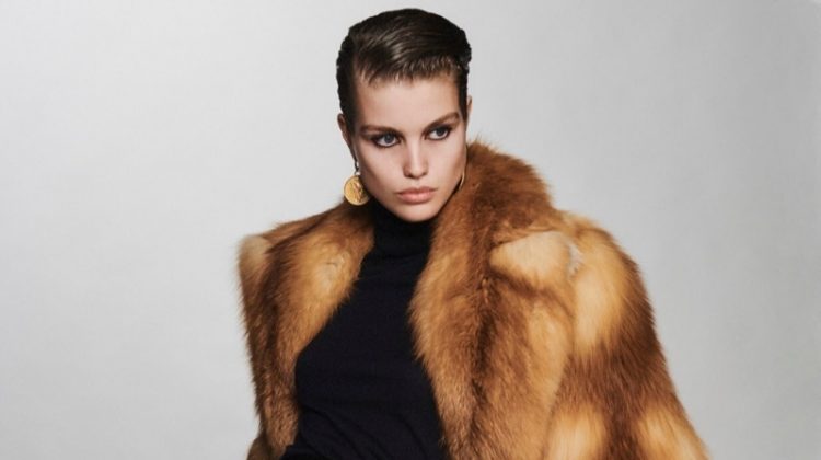 Luna Bijl Poses in Glam Fashions for Vogue Mexico