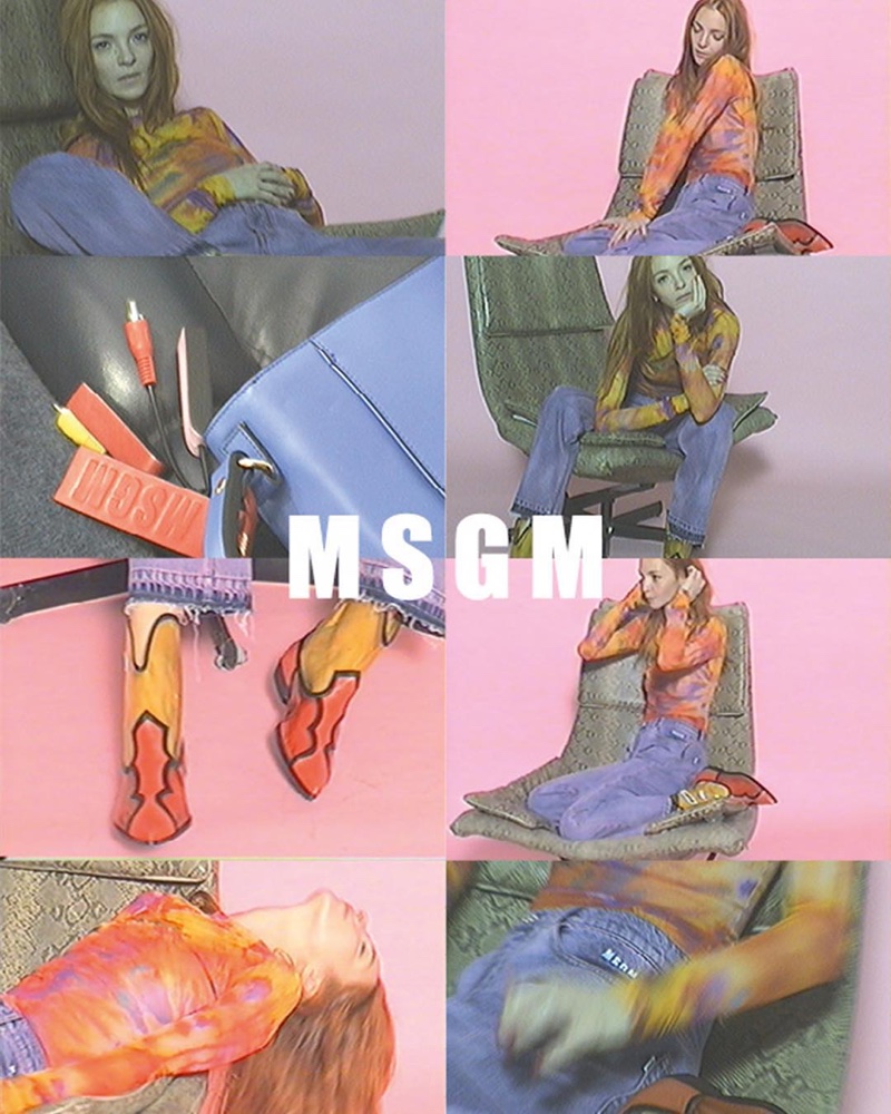 Mariacarla Boscono fronts MSGM spring-summer 2019 campaign