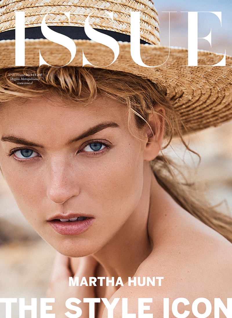 Martha Hunt on Issue Magazine Summer 2019 Cover