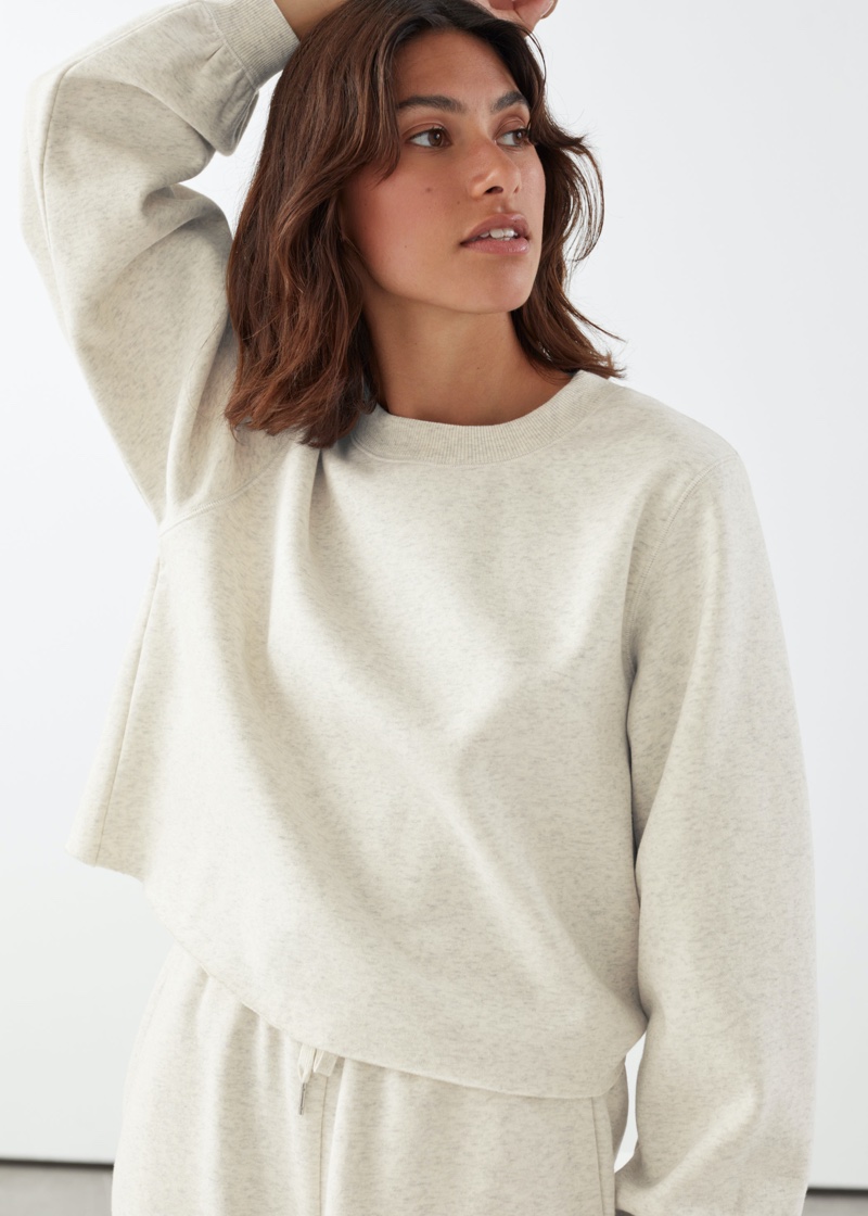 & Other Stories Boxy Jersey Sweater $59