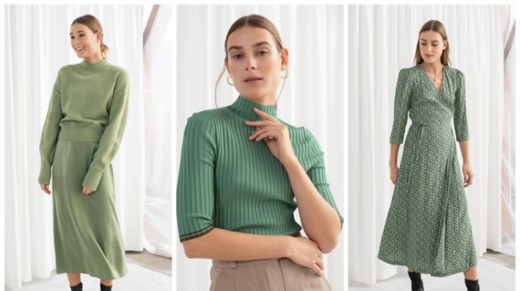 Take On the Pistachio Trend With & Other Stories & Other Stories pistachio color trend