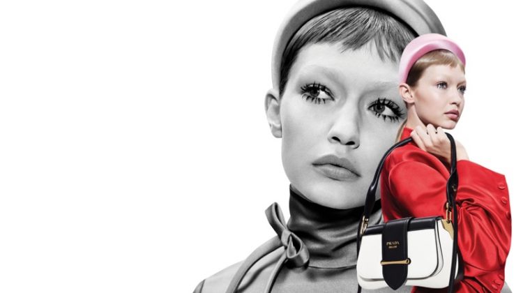 Gigi Hadid stars in Prada spring-summer 2019 campaign