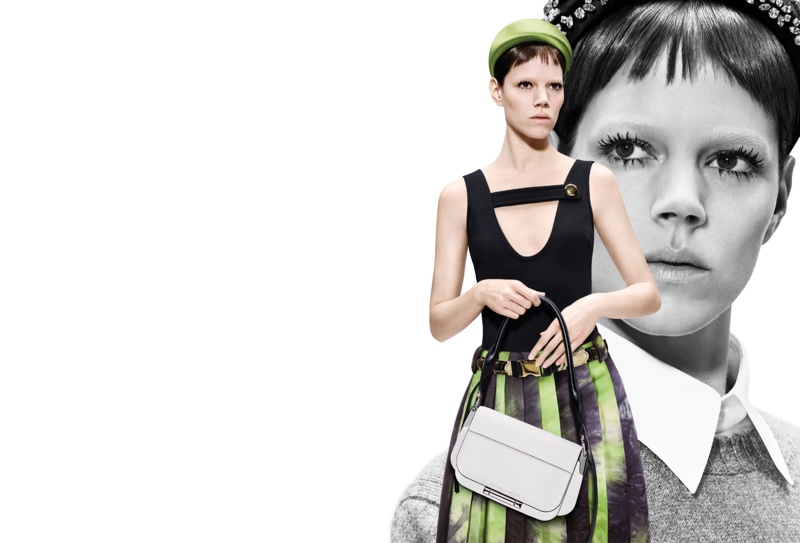 Freja Beha Erichsen appears in Prada spring-summer 2019 campaign