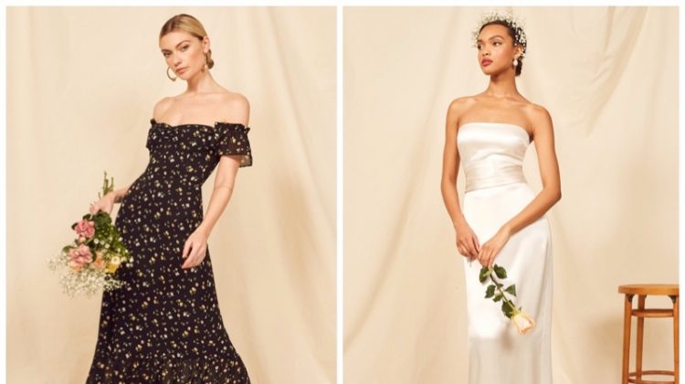 Wedding Bells: Reformation Launches Spring 2019 Bridal Dresses Reformation spring 2019 wedding dresses