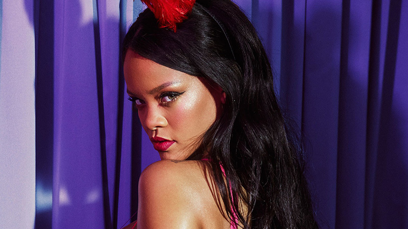 Rihanna for Savage x Fenty Valentine's Day 2019 campaign