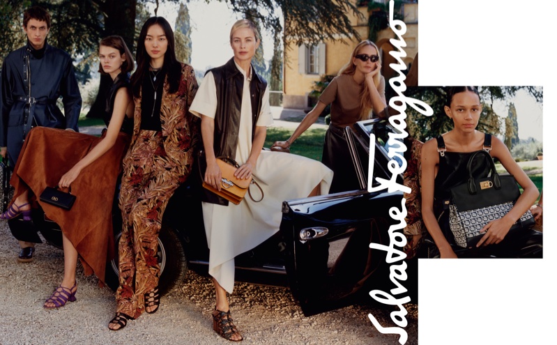 An image from the Salvatore Ferragamo spring 2019 advertising campaign