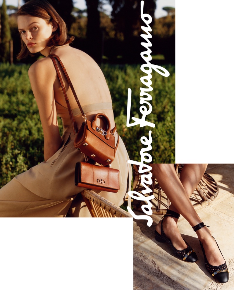 Cara Taylor fronts Salvatore Ferragamo spring-summer 2019 campaign