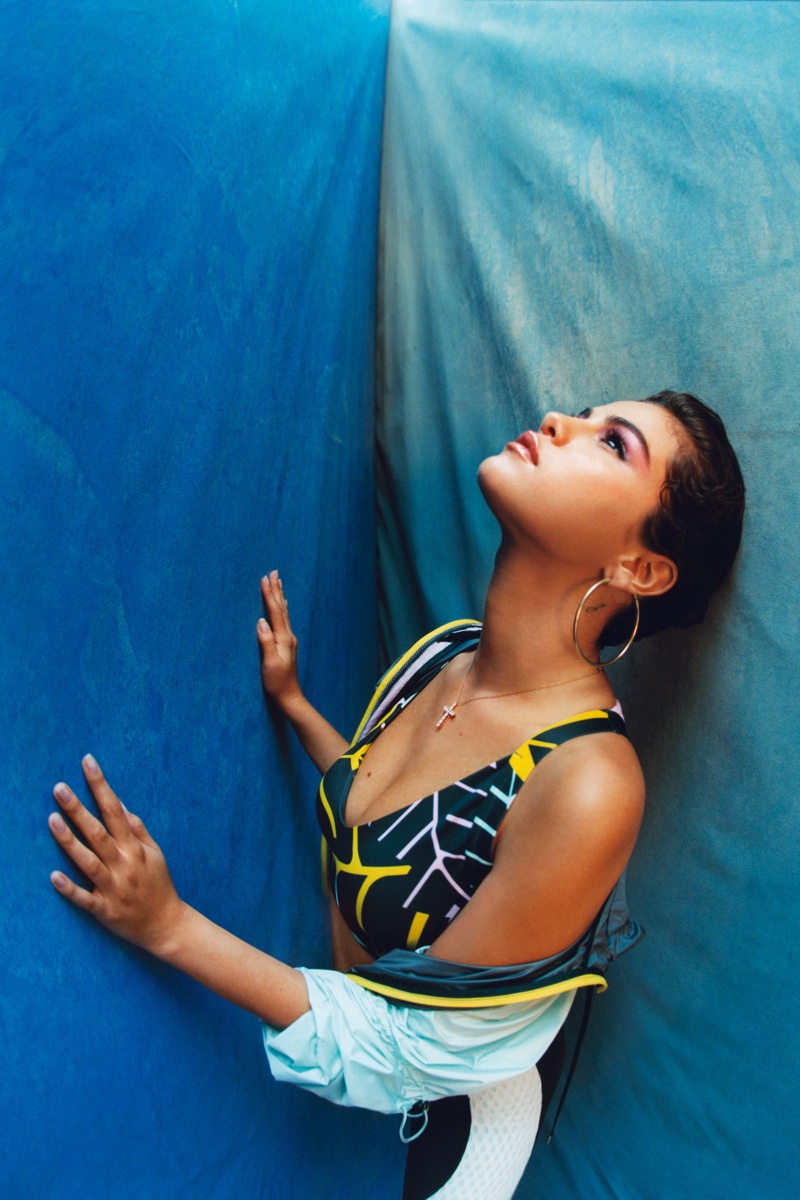 Singer Selena Gomez appears in a new PUMA campaign