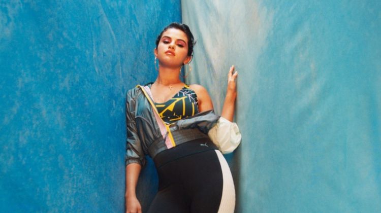 Selena Gomez Sports PUMA Defy Trailblazer Sneaker