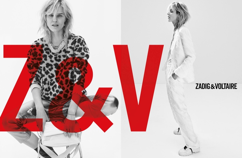 Eva Herizgova stars in Zadig & Voltaire spring-summer 2019 campaign