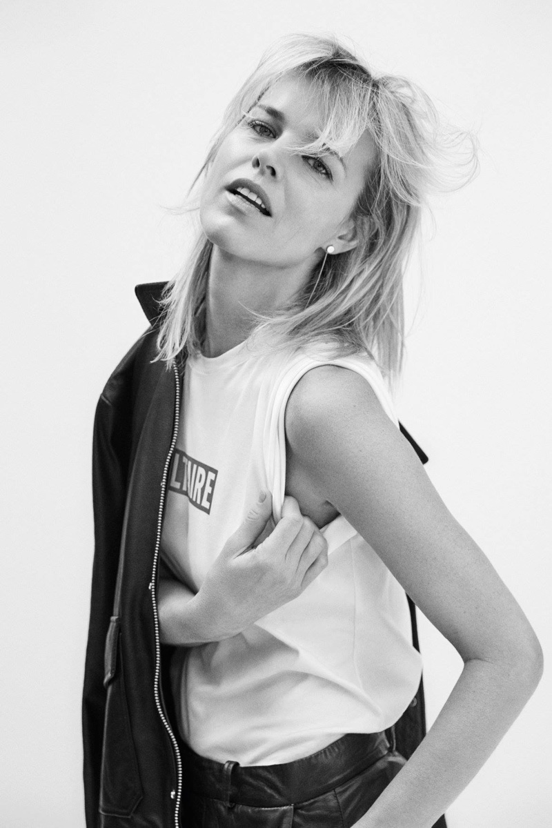 Eva Herzigova fronts Zadig & Voltaire spring-summer 2019 campaign