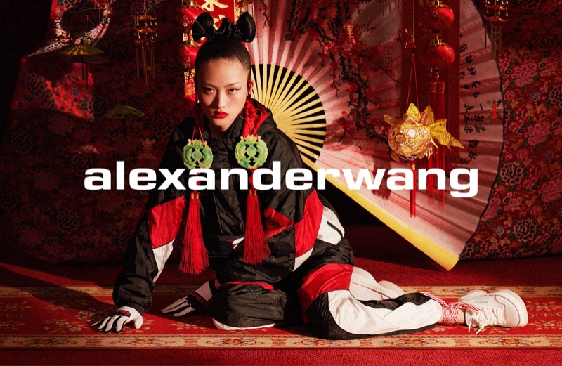 Alexander Wang features Chinoiserie inspired fashion for Collection 1 Drop 3 campaign