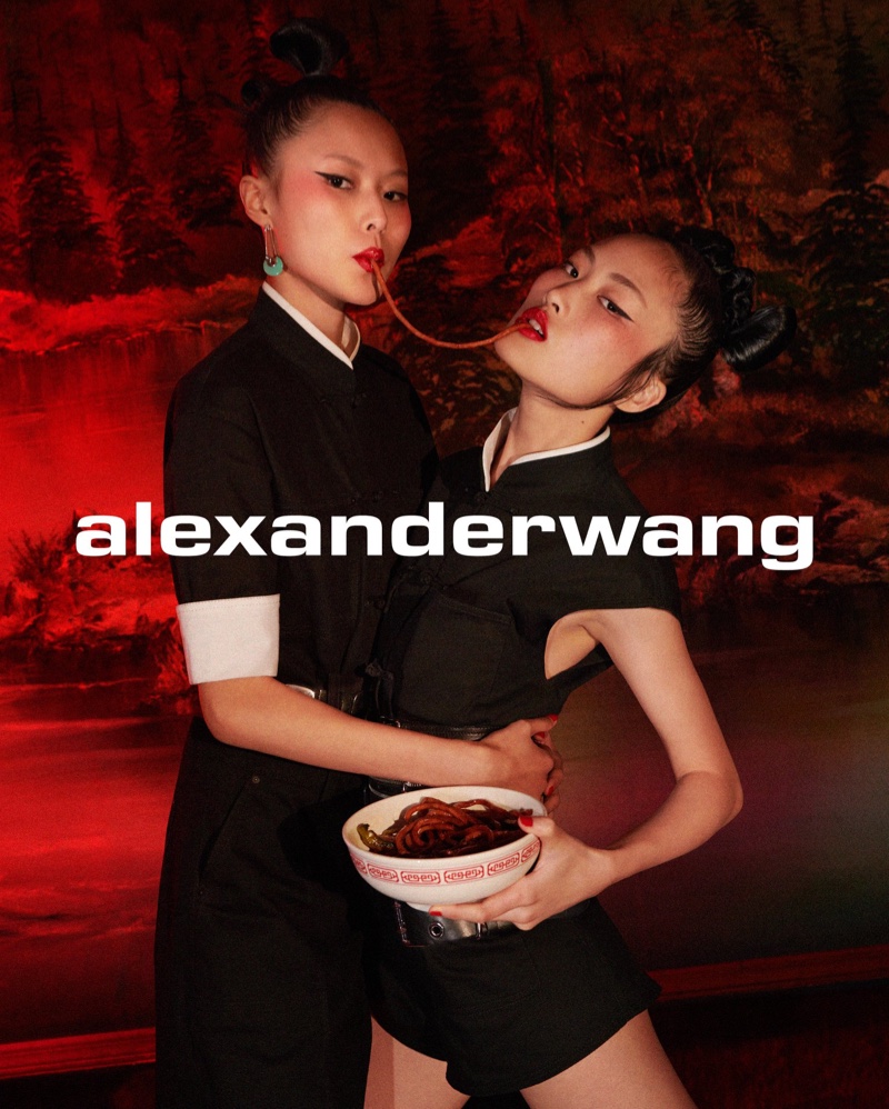 Jing Wen and Su Kexin stars in Alexander Wang Collection 1, Drop 3 campaign