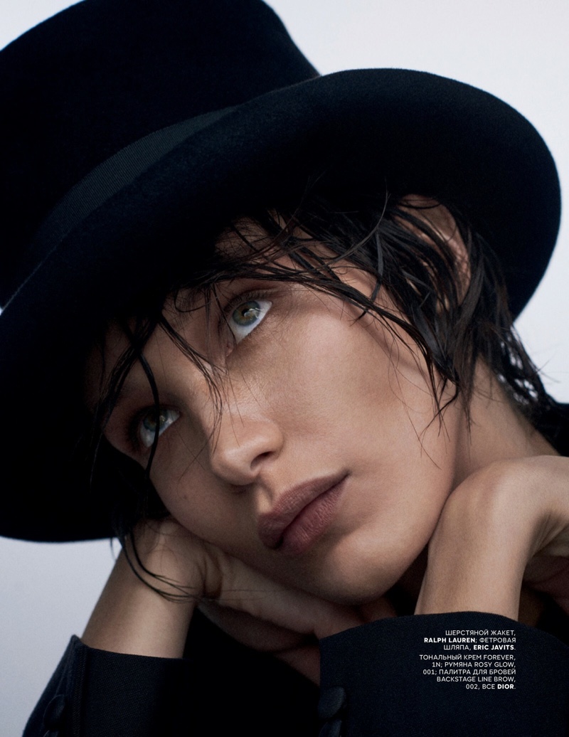 Bella Hadid Vogue Russia March 2019 - theFashionSpot