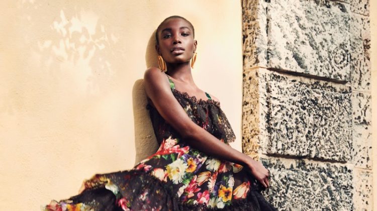 Bola Edun Models Chic Fashions for Bal Harbour