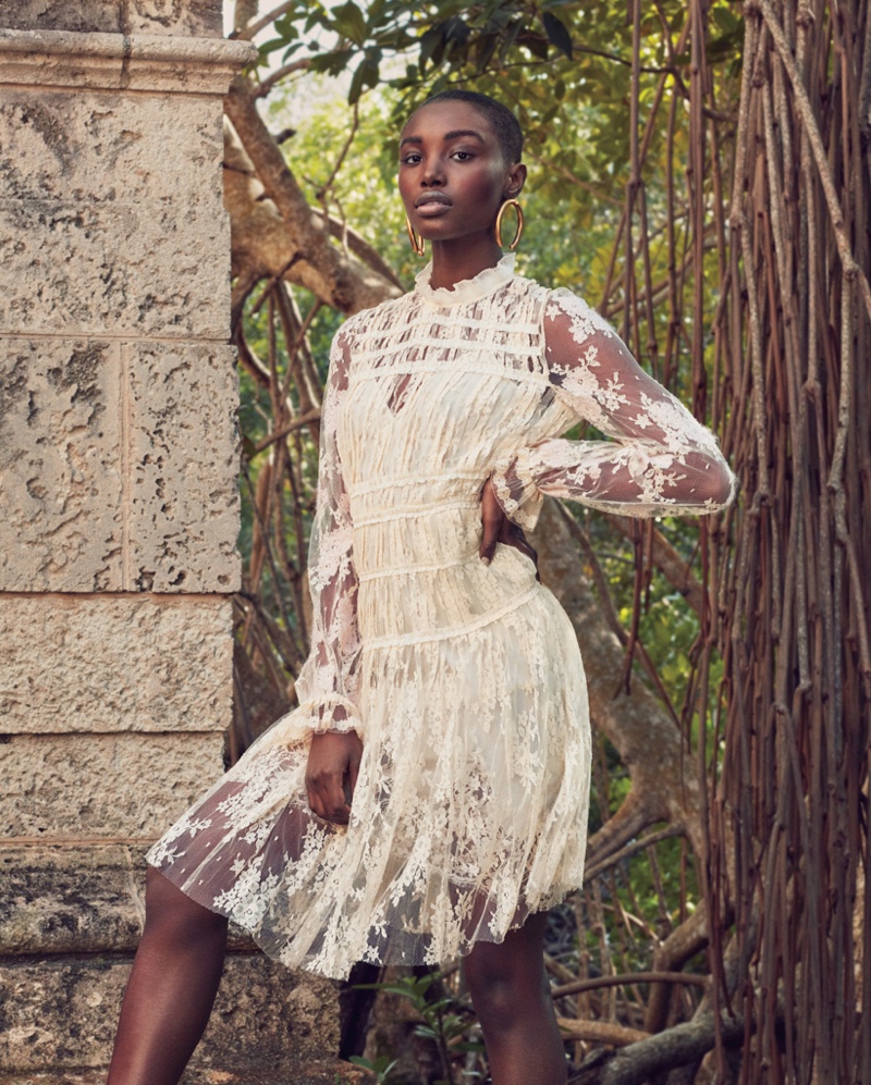 Bola Edun Models Chic Fashions for Bal Harbour