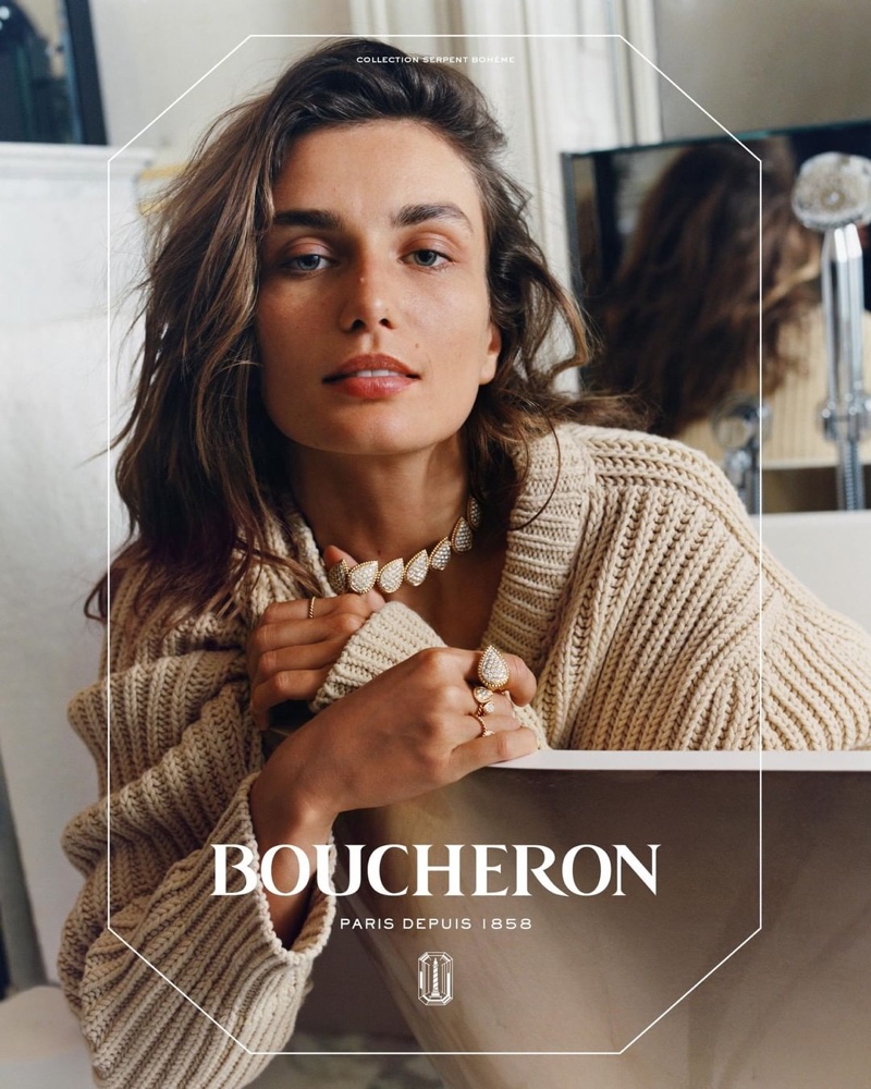 Boucheron taps the Romanian model for its latest campaign