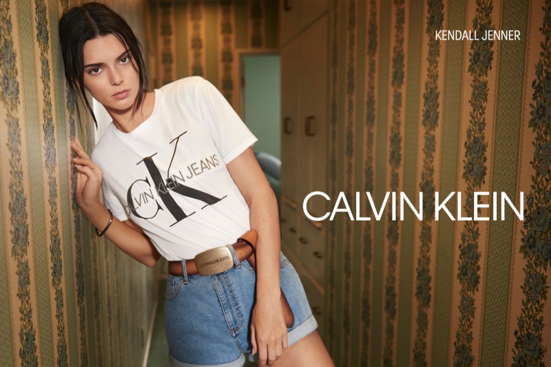 Kendall Jenner stars in Calvin Klein #mycalvins spring-summer 2019 campaign