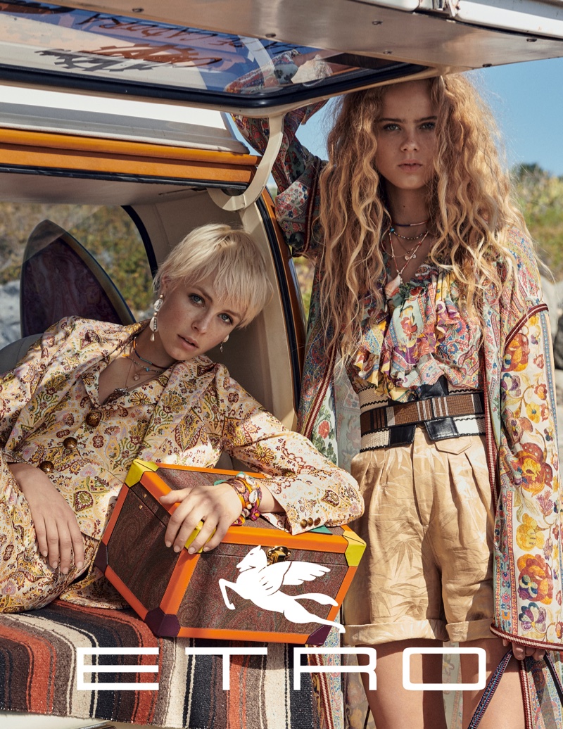 An image from the Etro spring 2019 advertising campaign