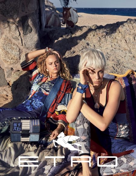 Etro Delivers Bohemian Vibes for Spring 2019 Campaign