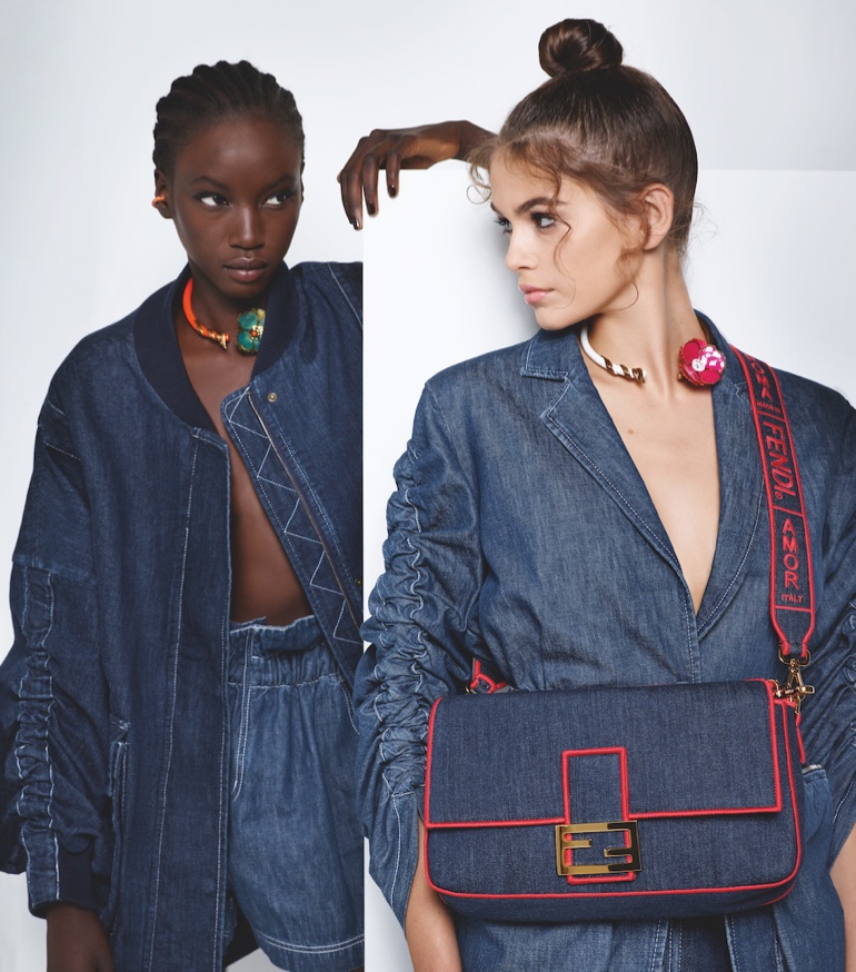 Denim takes the spotlight in Fendi spring-summer 2019 campaign