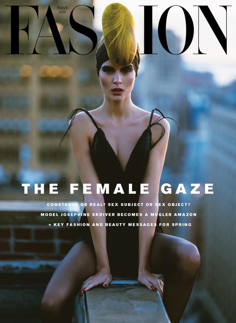 Josephine Skriver Gets Glam in Mugler for FASHION Magazine