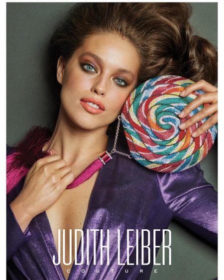 Emily DiDonato Glitters in Judith Leiber Spring 2019 Campaign Judith Leiber enlists Emily DiDonato for its spring-summer 2019 campaign