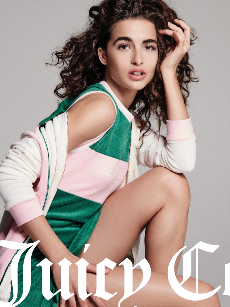 Chiara Scelsi stars in Juicy Couture spring-summer 2019 campaign