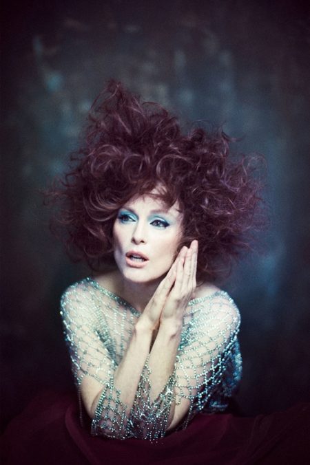 Julianne Moore Poses in Eccentric Styles for Flaunt Magazine
